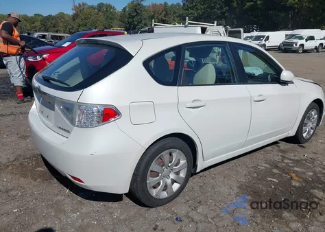2010 Subaru Impreza 2.5I from USA, damaged, VIN JF1GH6A64AH824430